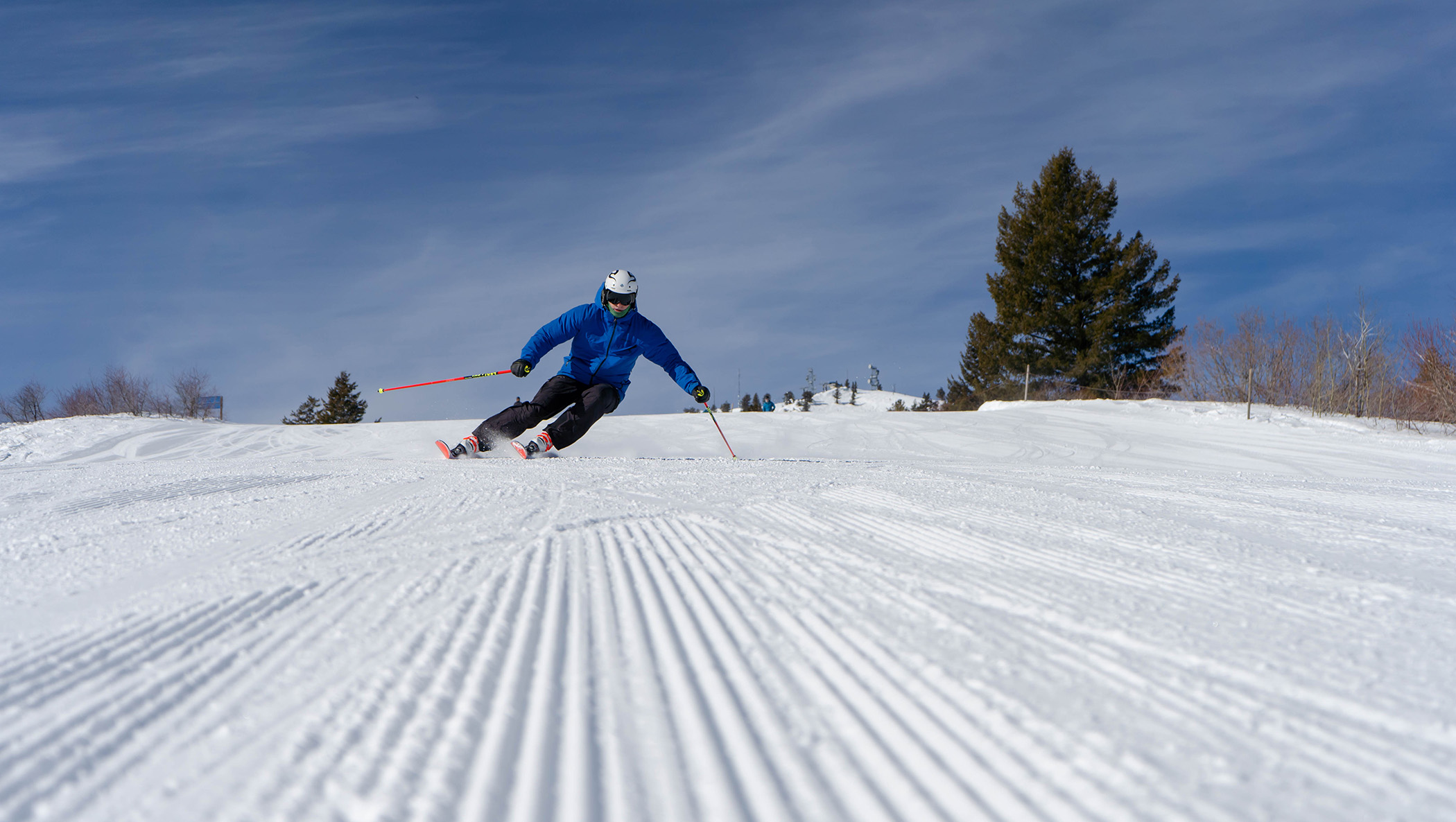 Bogus Basin ski area in winter near Boise, Idaho