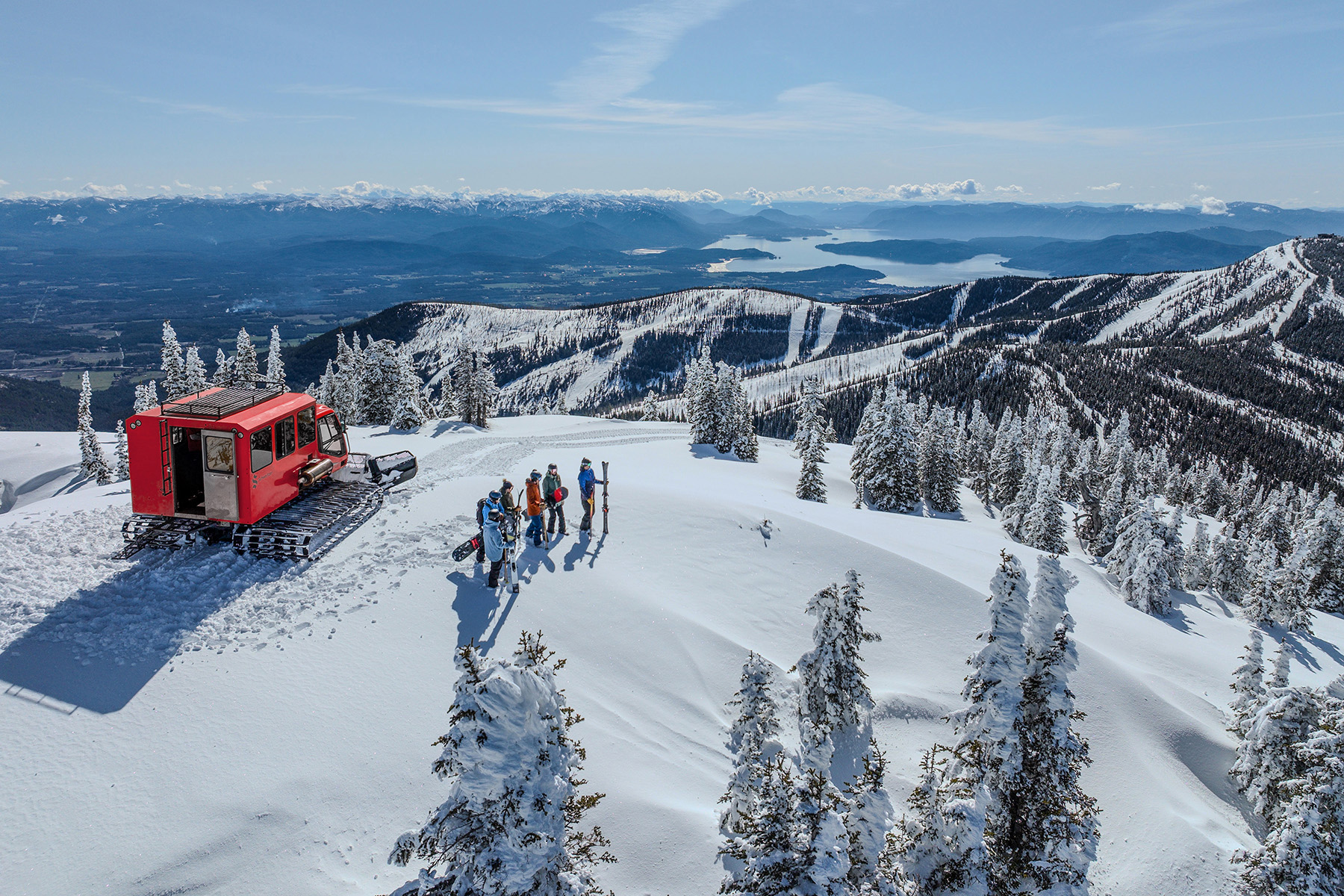 Schweitzer CAT skiing