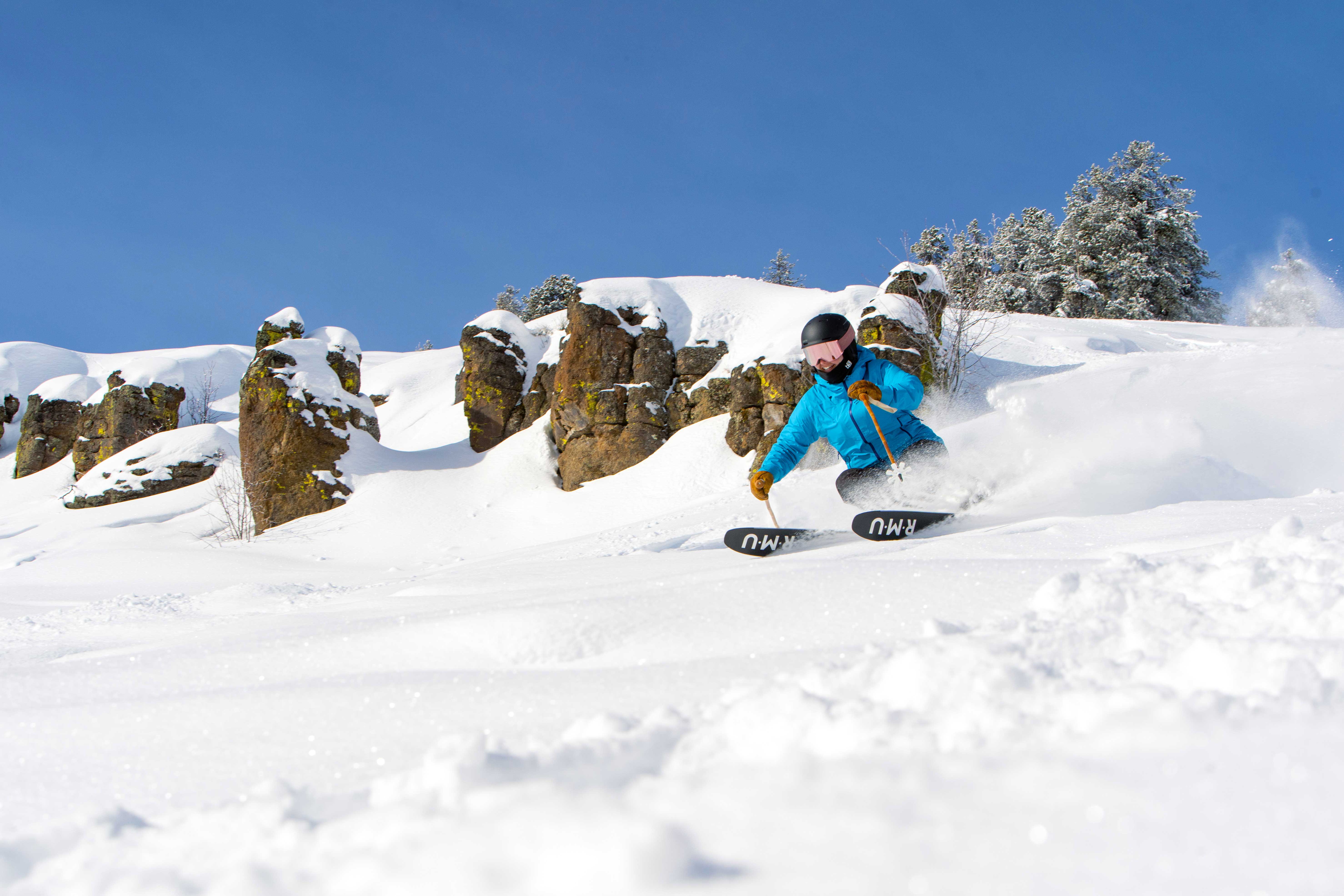 Skier at Magic Mountain Resort